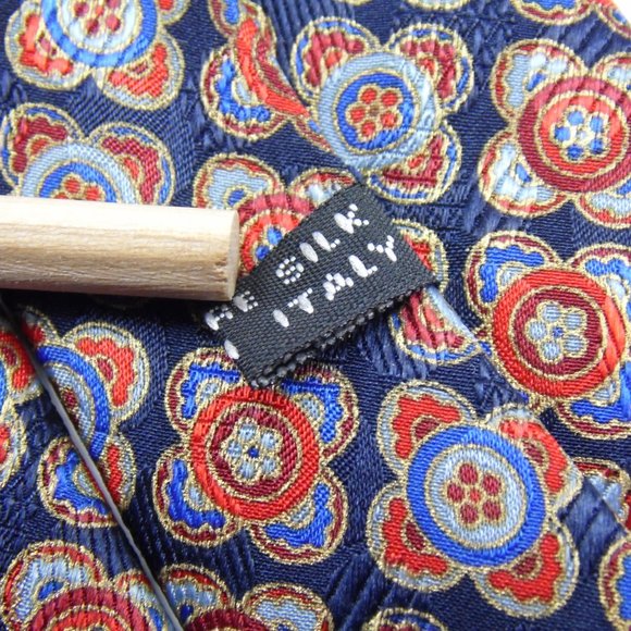 Stefano Ricci Multicolor Geometric 100% Silk Tie - Picture 10 of 11